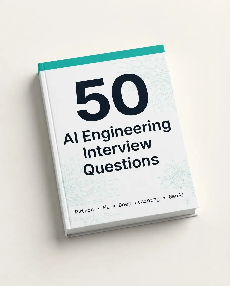 50 AI Engineering Interview Questions PDF cover